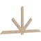 Ekena Millwork Kennewick Smooth Timber Gable Bracket, Douglas Fir, 108"W x 49"H x 1 1/2"D x 5 1/2"F, 11/12 Pitch GBW108X49X0206KEN00SDF - alternate 4